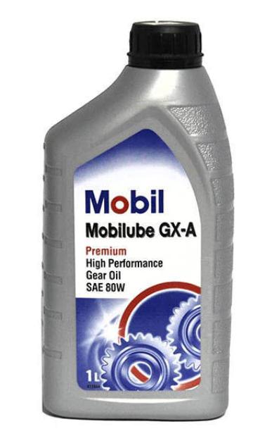 Ulei pentru cutii de viteze manuale MOBIL Mobilube GX-A 80W, 1 litru